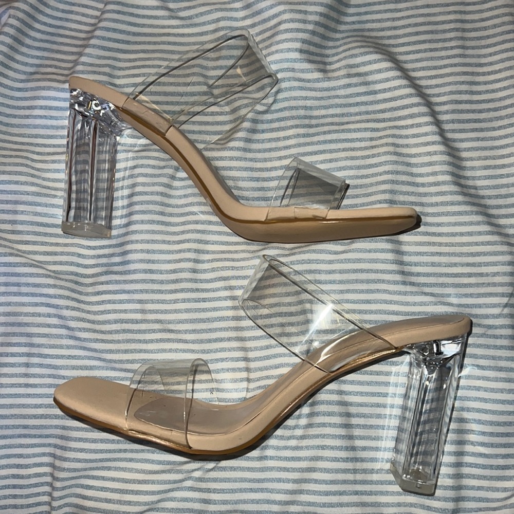 Brand New Clear Heels